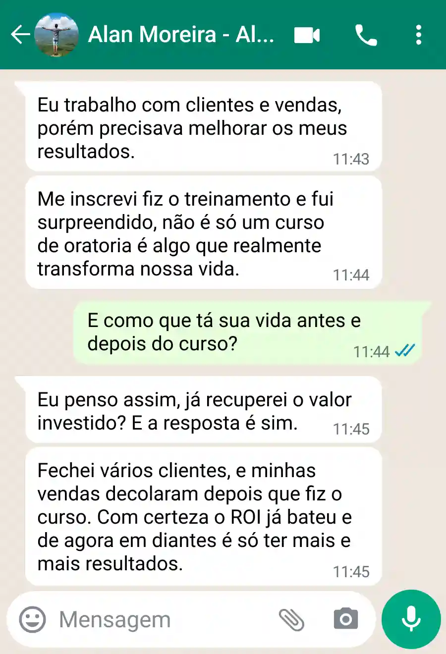 Depoimento Alan